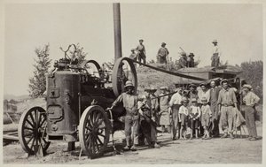 Treskemaskin, ca.1900